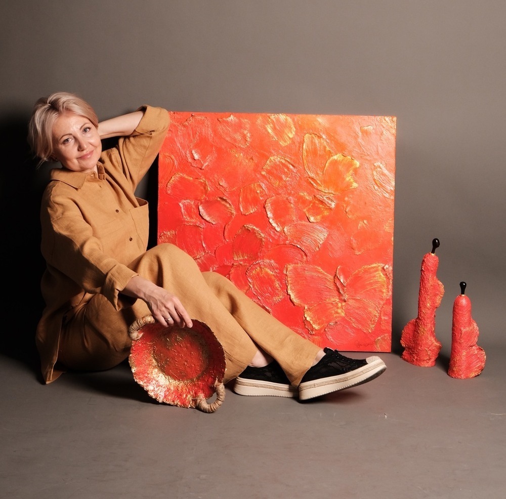 декоративный объект - алый артефакт