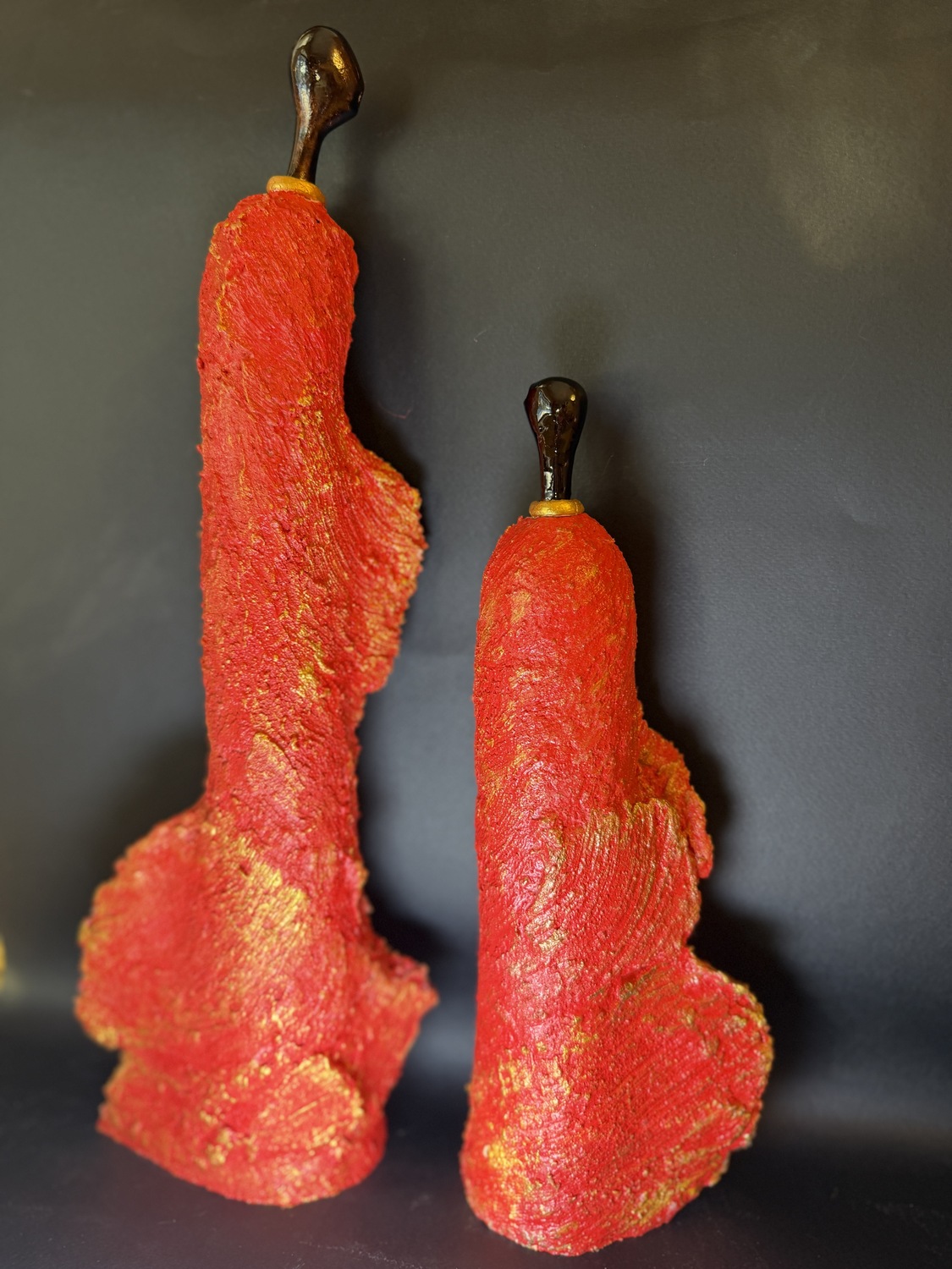 декоративный объект - Дуэт пламени